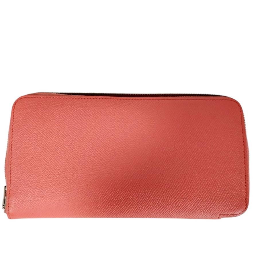 HERMES（エルメス） 良品 レザー シルクイン アザップ ラウンド 