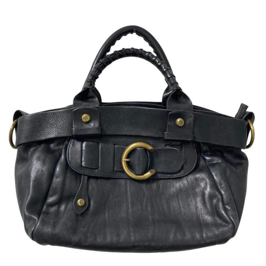 FRANCESCO BIASIA（フランチェスコビアジア） 良品 レザー 2WAY 
