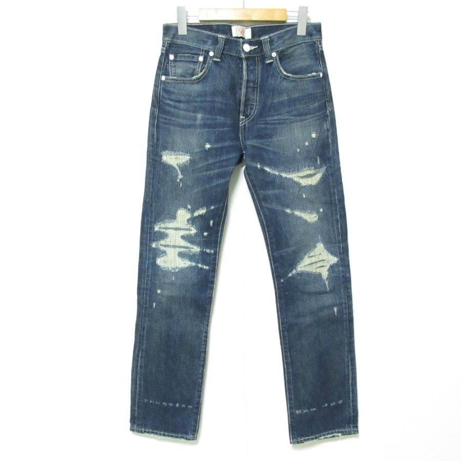 Levi's 良品 名作 リーバイス フェイデッドブルーリペアード