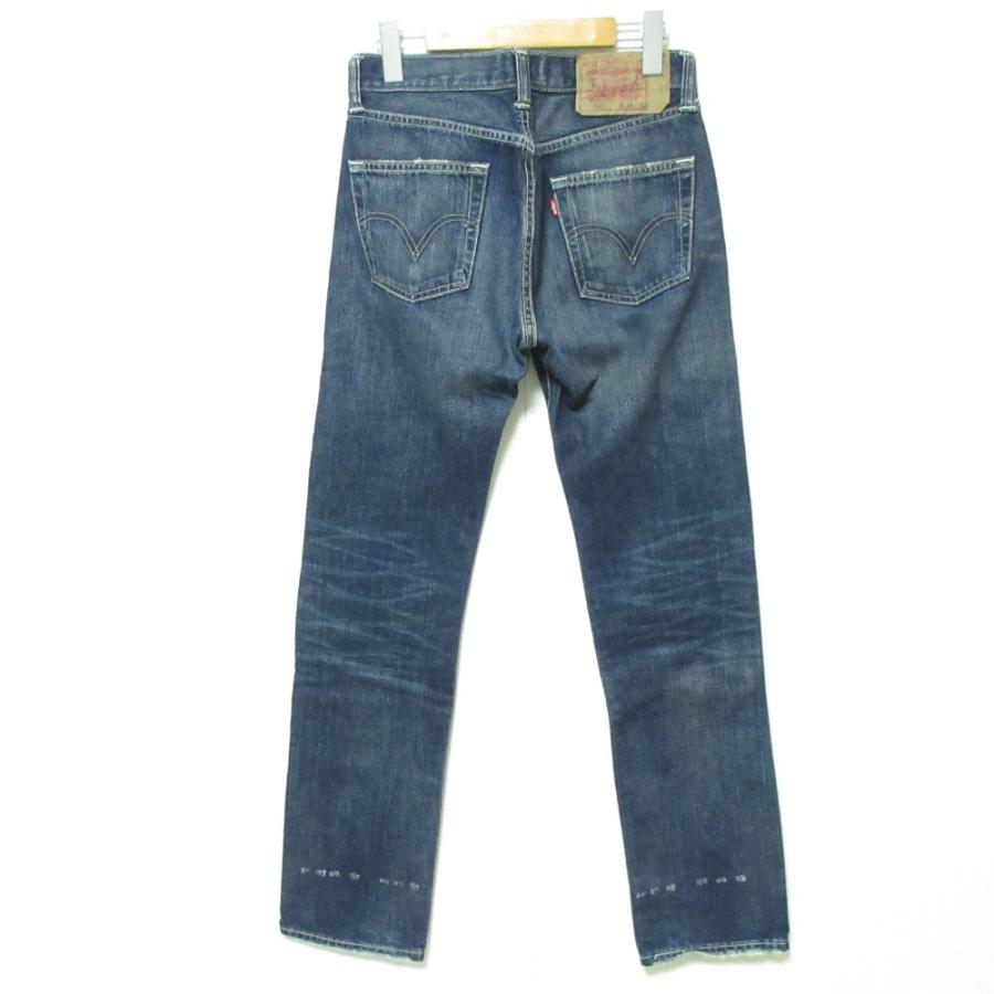 Levi's（リーバイス） 良品 名作 フェイデッドブルーリペアード