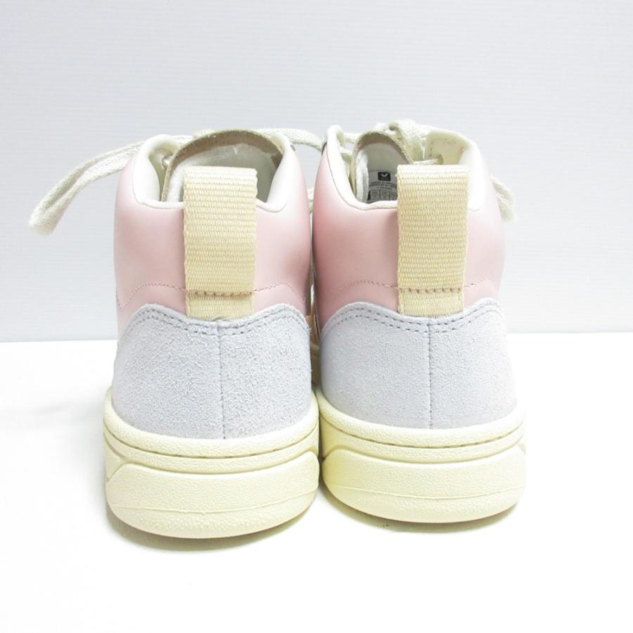 VEJA（ヴェジャ） 未使用 V-15 ハイカット スニーカー 24.0cm ピンク 