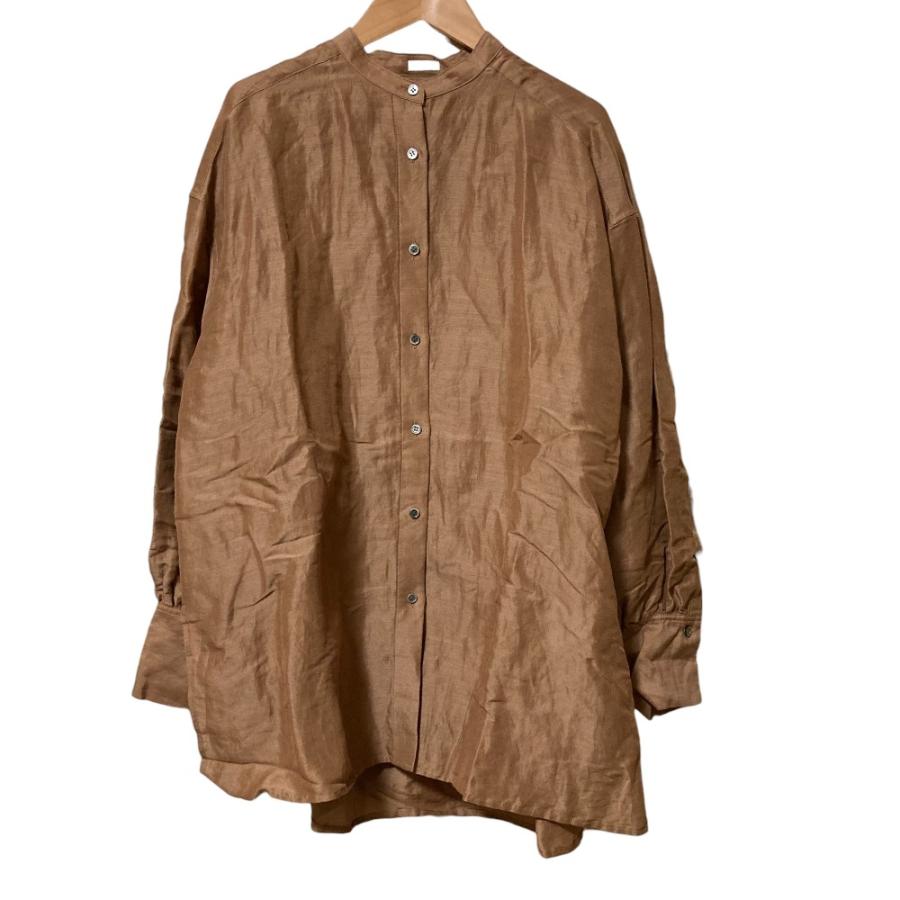 IENA（イエナ） 美品 22AW IENA ラミーリヨセルバックギャザーシャツ 
