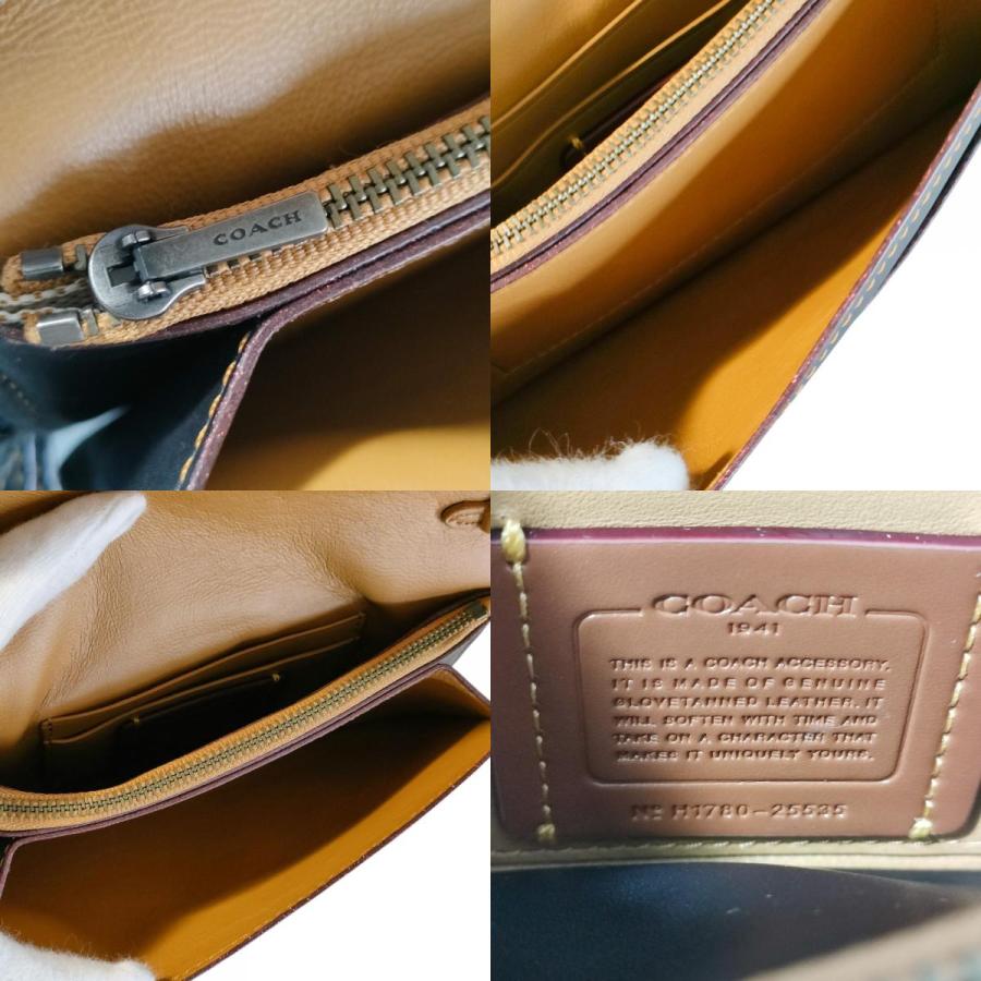 COACH（コーチ） 美品 レザー スター 星柄 リストレット 長財布 ロング 