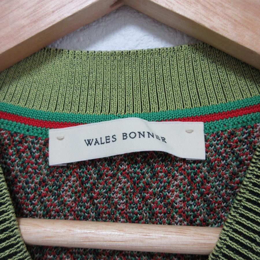 新品同様 WALES BONNER ウェールズボナー VOLTA JAZZ Vネックニット 