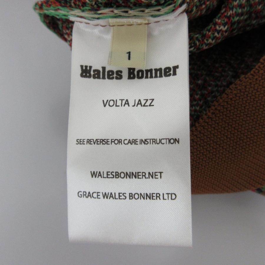 新品同様 WALES BONNER ウェールズボナー VOLTA JAZZ Vネックニット 