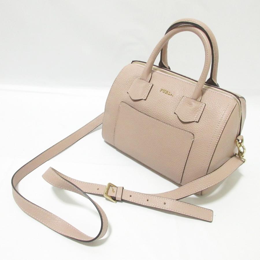 FURLA アルバ　サッチェルバッグ FURLA（フルラ） 美品 ALBA アルバ S サッチェルバッグ レザー 2WAY