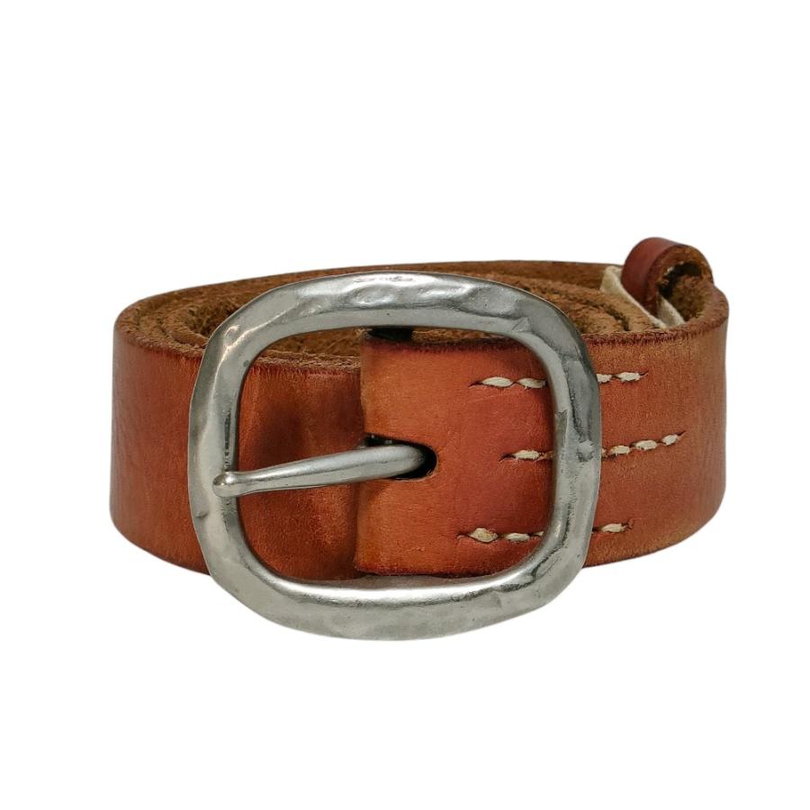 良品 45r フォーティファイブアール カウレザー 叩き出し ピンバックル