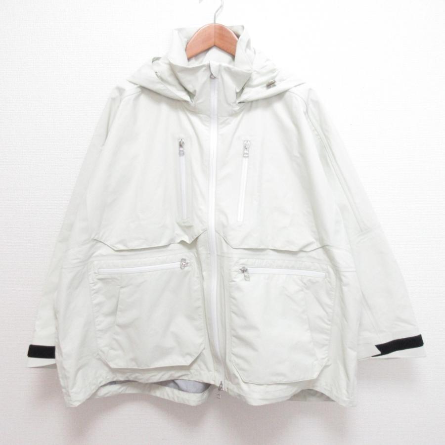 美品 CITY TOKYO A+ TOKYO TEX シティ トウキョウ 3レイヤーオーバーサイズブルゾン サイズ1 ホワイト レディース 古着 中古 USED 美品 CITY TOKYO A+ TEX シティ トウキョウ 3レイヤーオーバー