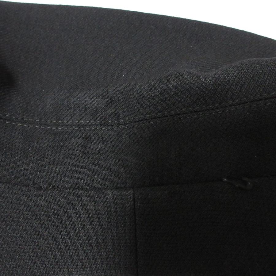 ebure - 美品 20AW ebure エブール ウール テーラード ロングジレ ベスト 38 ブラック レディース 古着 中古 USED ebure 美品 20AW ebure エブール ウール テーラード ロングジレ ベスト
