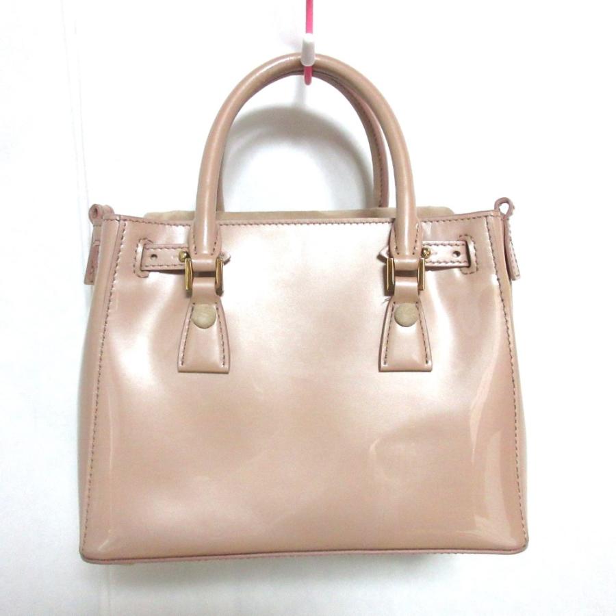 良品 20SS Maison Margiela メゾンマルジェラ11 5AC 2WAY ハンドバッグ ショルダーバッグ S56WD0072 ピンクベージュ レディース 古着 中古 USED Maison Margiela（メゾンマルジェラ） 良品 20SS Maison Margiela