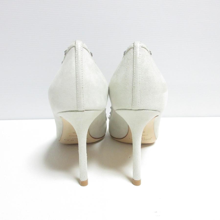 【美品】JIMMY CHOO ロミー 85 ハイヒール 37.5 JIMMY CHOO Jimmy Choo ジミーチュウ パンプス ROMY 85 BRE CGD