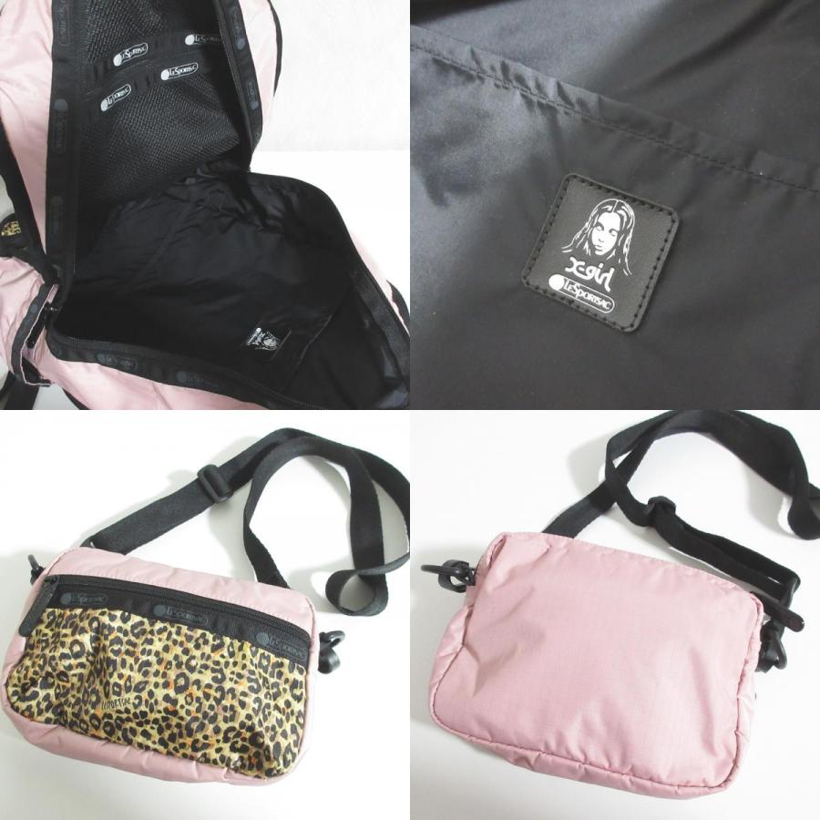 X-girl 美品 × LeSportsac エックスガール×レスポートサック X-girl 美品 × LeSportsac エックスガール×レスポートサック