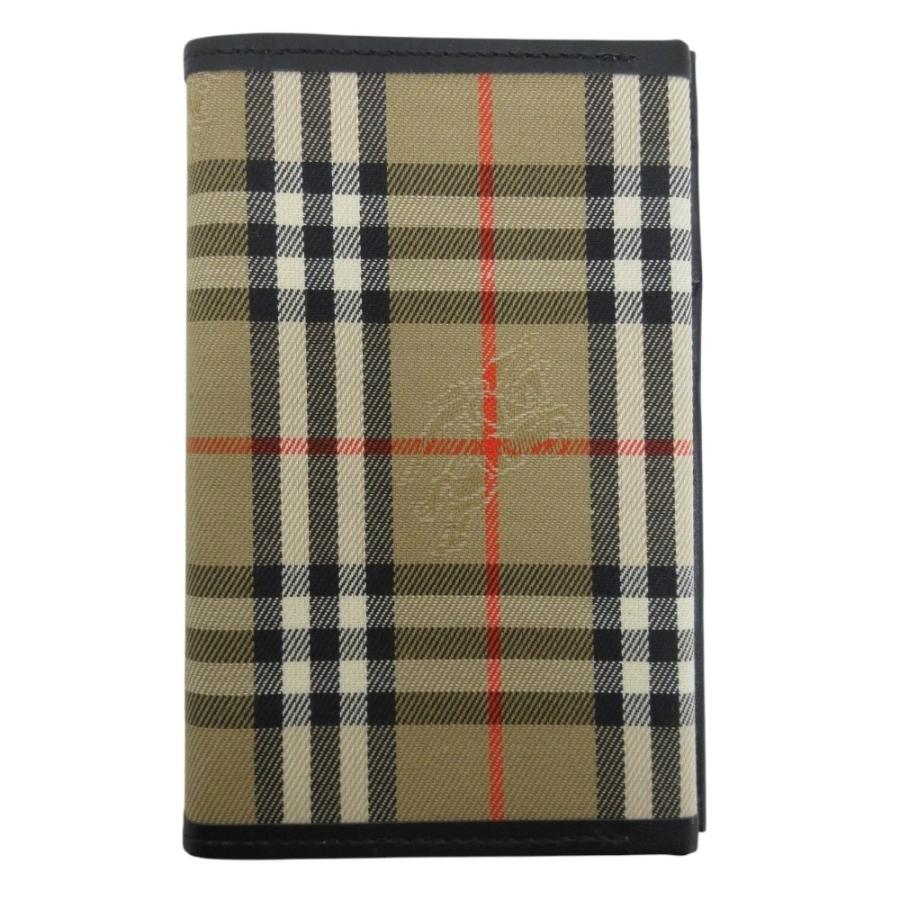 BURBERRY（バーバリー） 美品 ノバチェック柄 ミニシステム手帳 カード