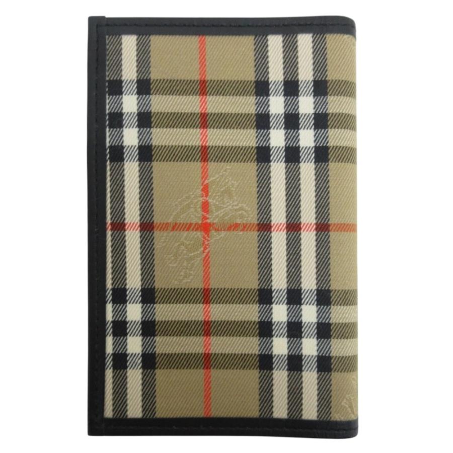 BURBERRY（バーバリー） 美品 ノバチェック柄 ミニシステム手帳 カード