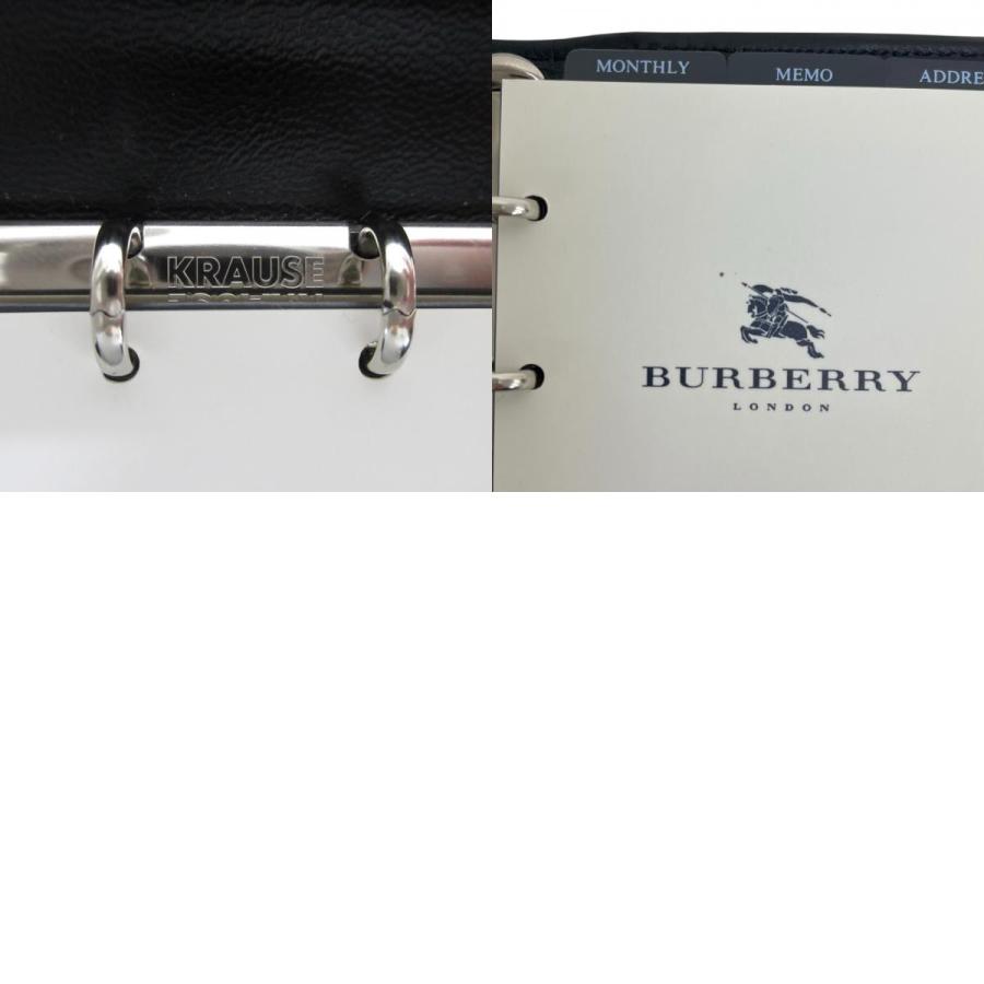 BURBERRY（バーバリー） 美品 ノバチェック柄 ミニシステム手帳 カード