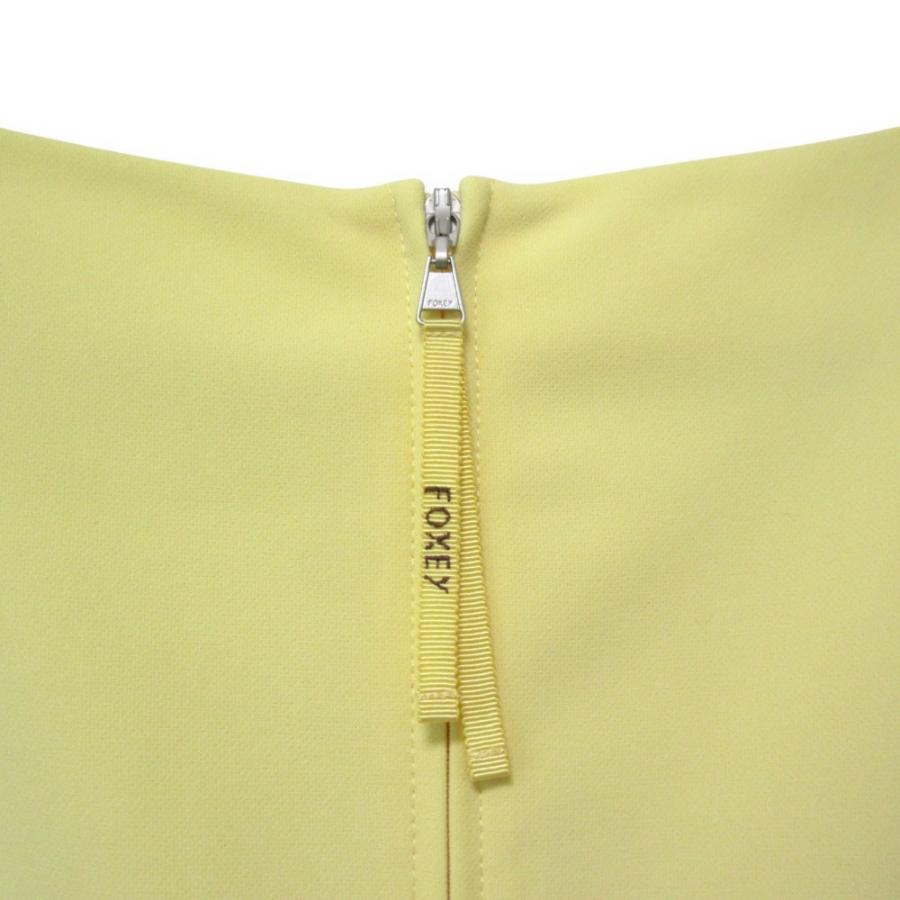 23年・美品✨フォクシーニューヨーク DRES LUMI ドレスワンピース L FOXEY NEW YORK 新品同様 フォクシーニューヨーク 2023年製 DRES LUMI