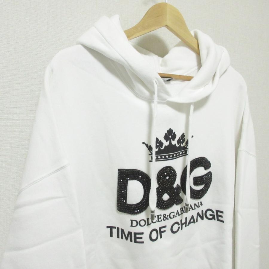 DOLCE&GABBANA（ドルチェ & ガッバーナ） 良品 クラウンロゴ 裏起毛 