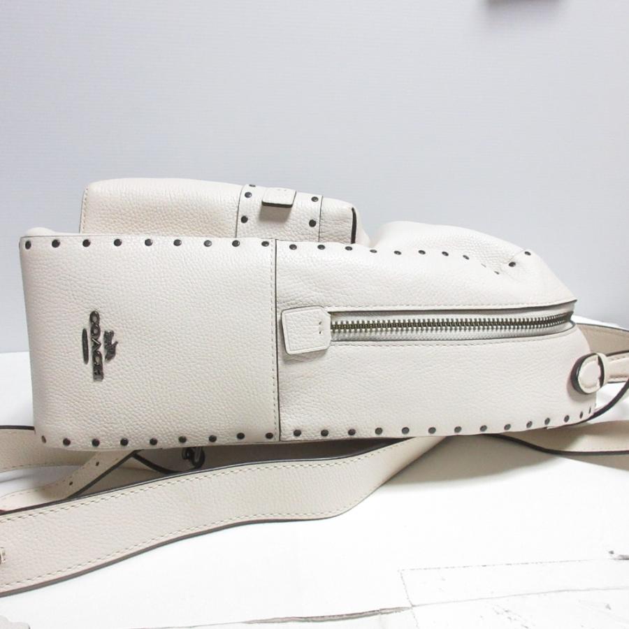 COACH（コーチ） 美品 スタッズ レザー リュックサック バックパック
