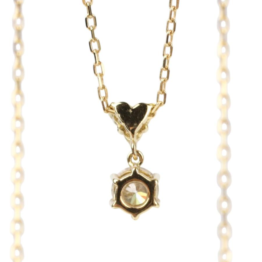 AHKAH（アーカー） 美品 K18YG ダイヤモンド 0.09ct ロゼ