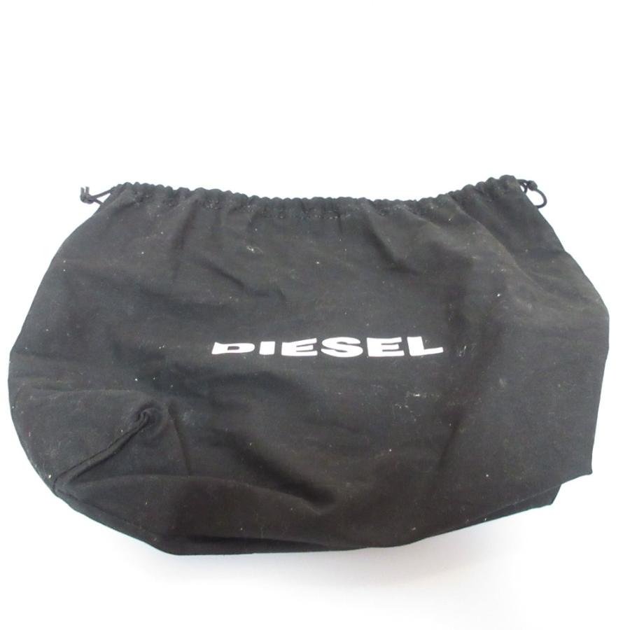 DIESEL（ディーゼル） 美品 LE-ZIPPER フラワープリント 2way チェーン 