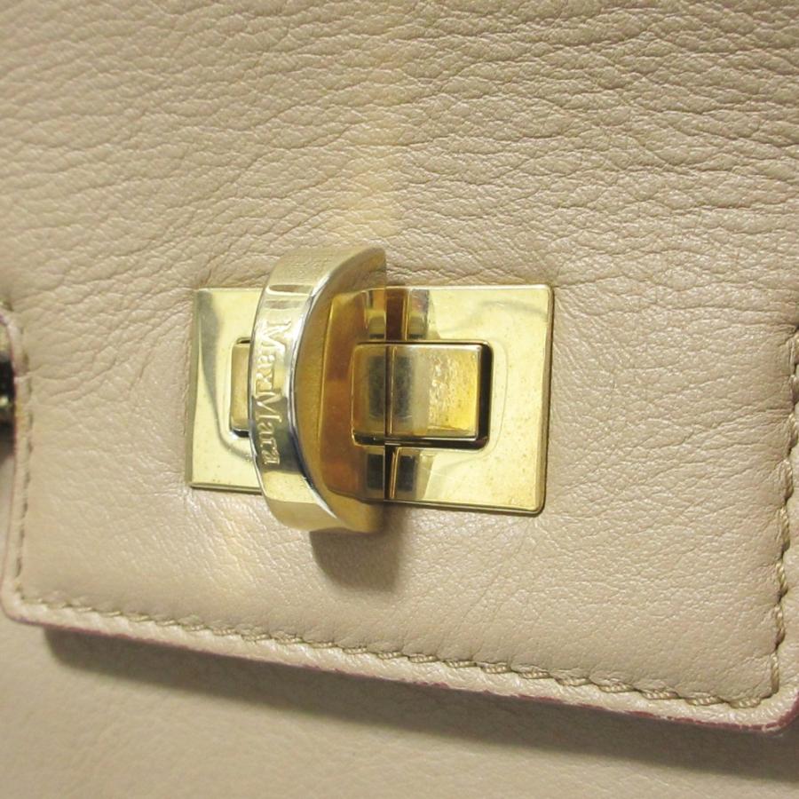 Max Mara（マックスマーラ） 良品 マルゴー レザー ターンロック