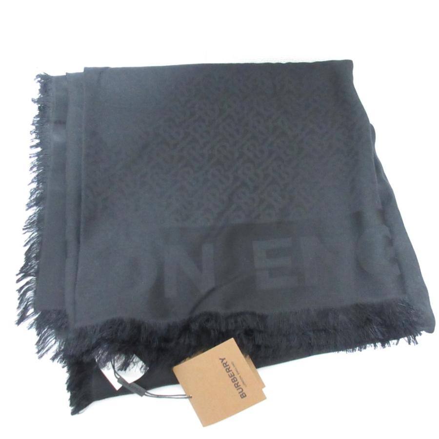 BURBERRY 未使用 バーバリー TBロゴ モノグラム ストール 大判