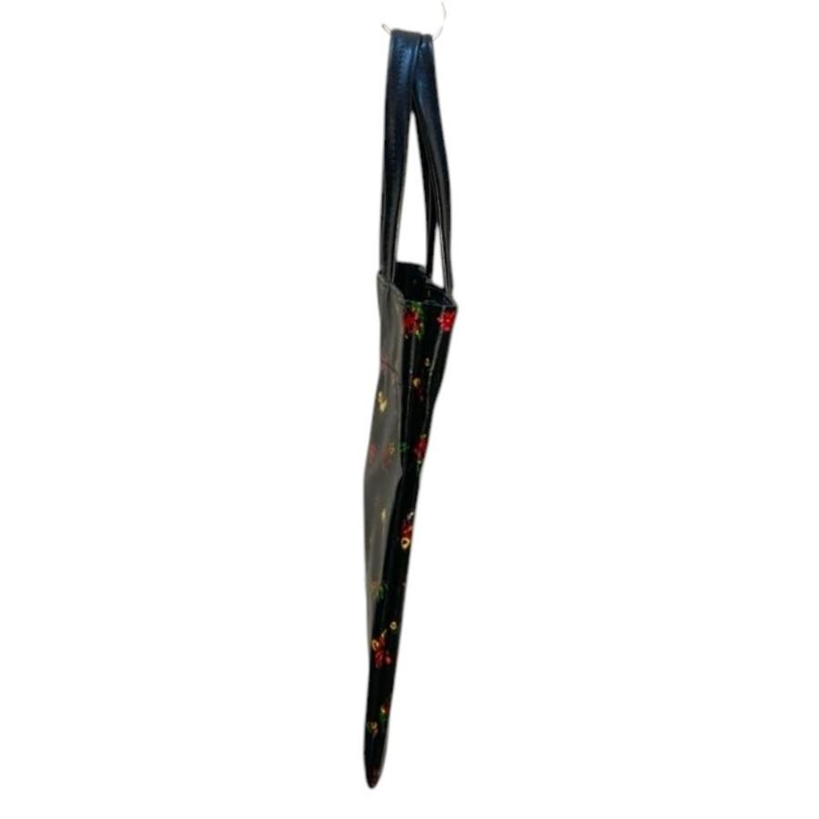 feiler（フェイラー） 美品 ハイジ柄トートバッグ ブラック レディース