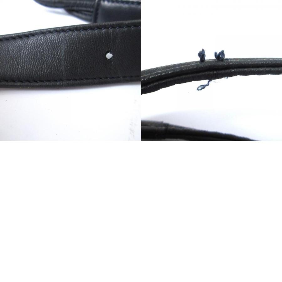 LOEWE 良品 ロエベ アナグラム ナッパレザー 巾着ポーチ ワン