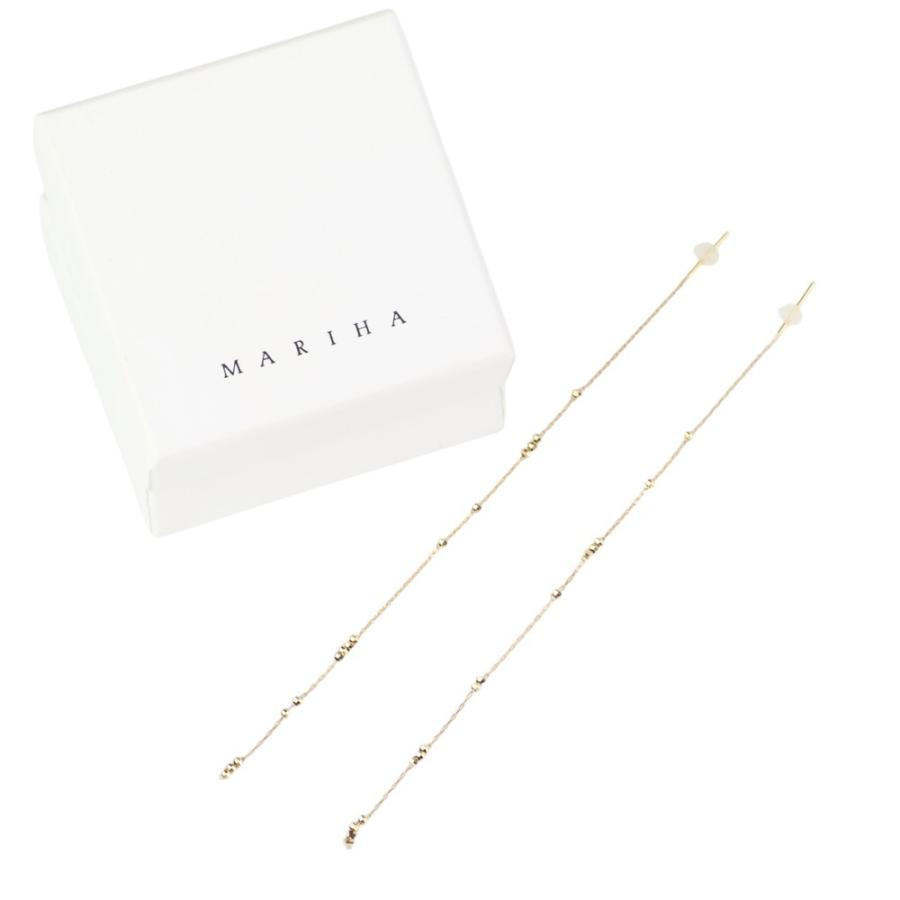 MARIHA（マリハ） 美品 時の砂 チェーンピアス M K18YG イエロー 