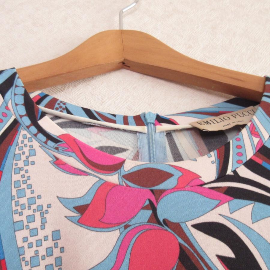 EMILIO PUCCI（エミリオプッチ） 良品 長袖 プッチ柄ストレッチ