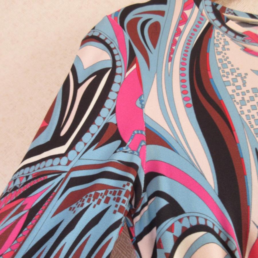 EMILIO PUCCI（エミリオプッチ） 良品 長袖 プッチ柄ストレッチ