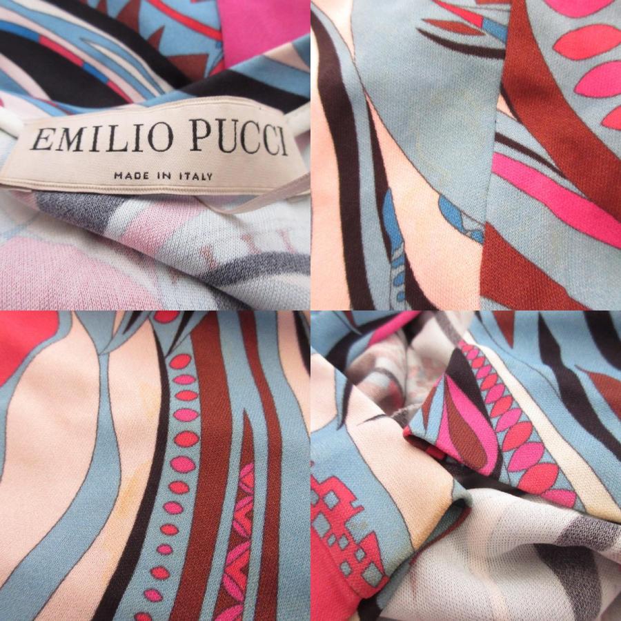 EMILIO PUCCI（エミリオプッチ） 良品 長袖 プッチ柄ストレッチ