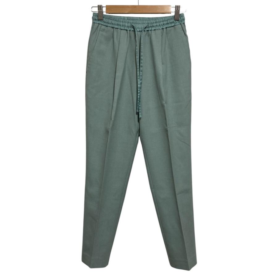 Yori 美品 21AW yori ヨリ イージーウエスト ウールタックパンツ