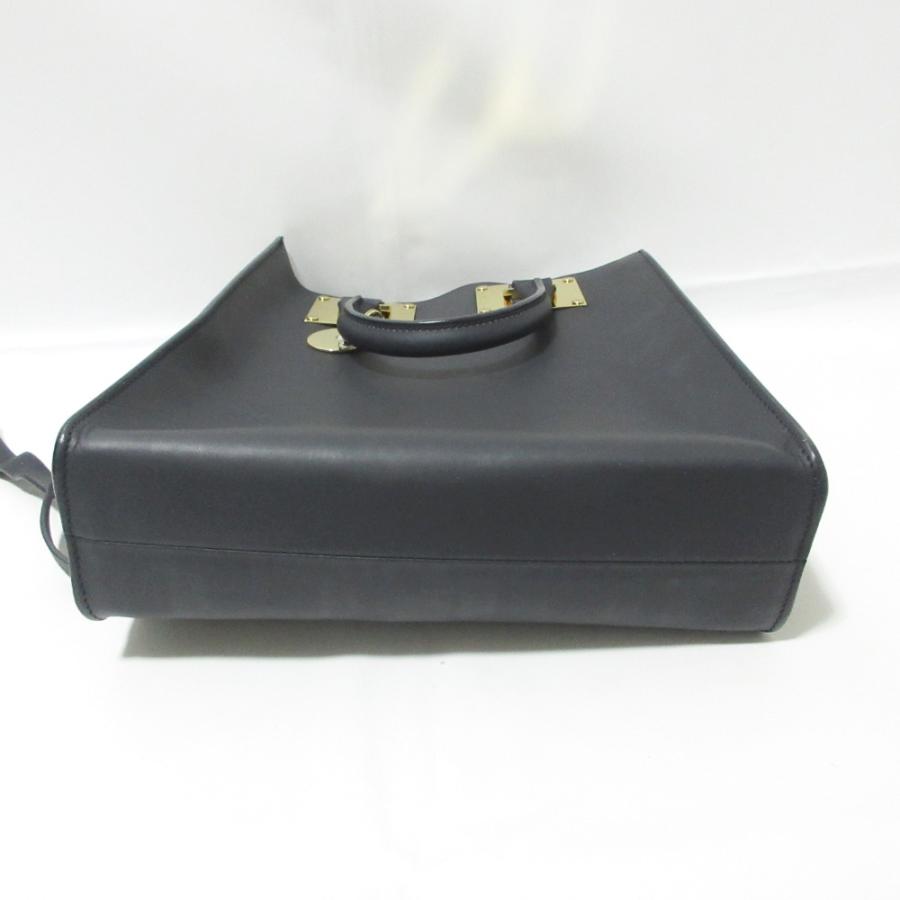 【SOPHIE HULME 】ソフィーヒュルム　バッグ黒 ソフィーヒュルム❤️トートバッグ