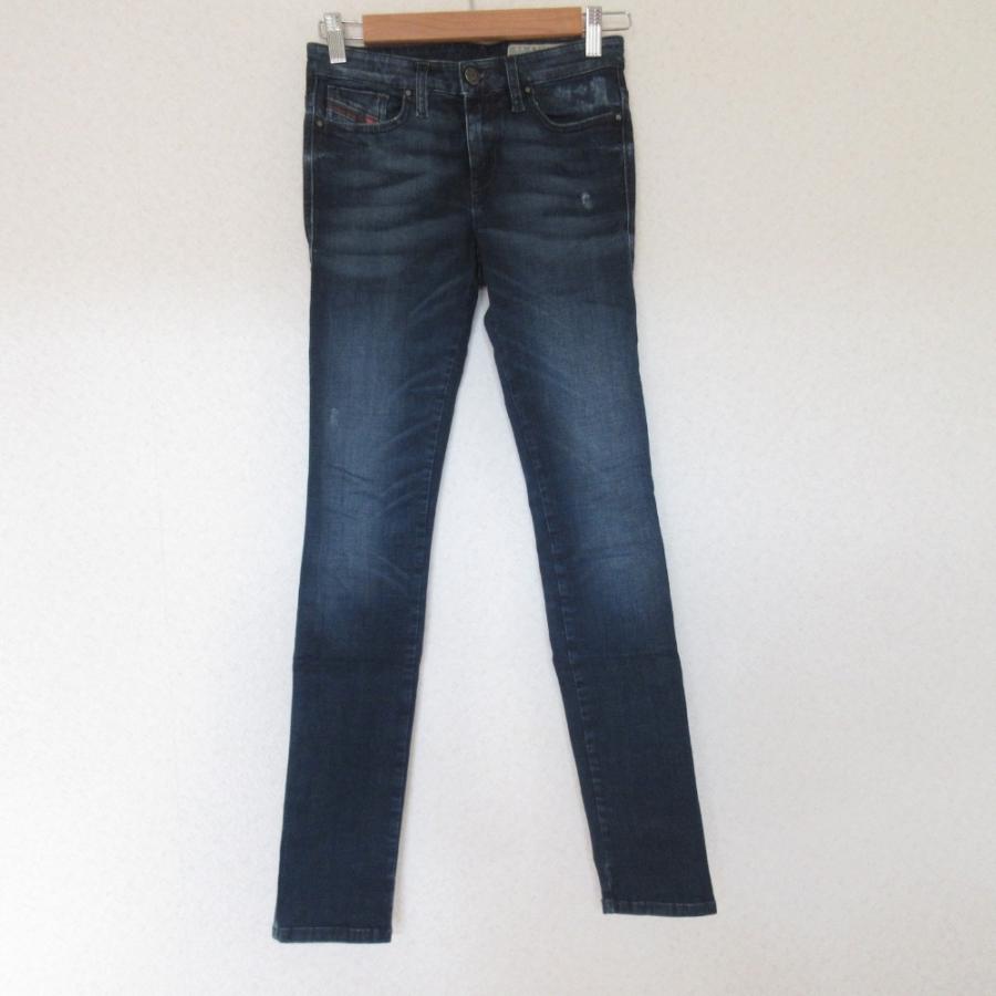 DIESEL（ディーゼル） 美品 skinzee スキニーデニムパンツ 24 