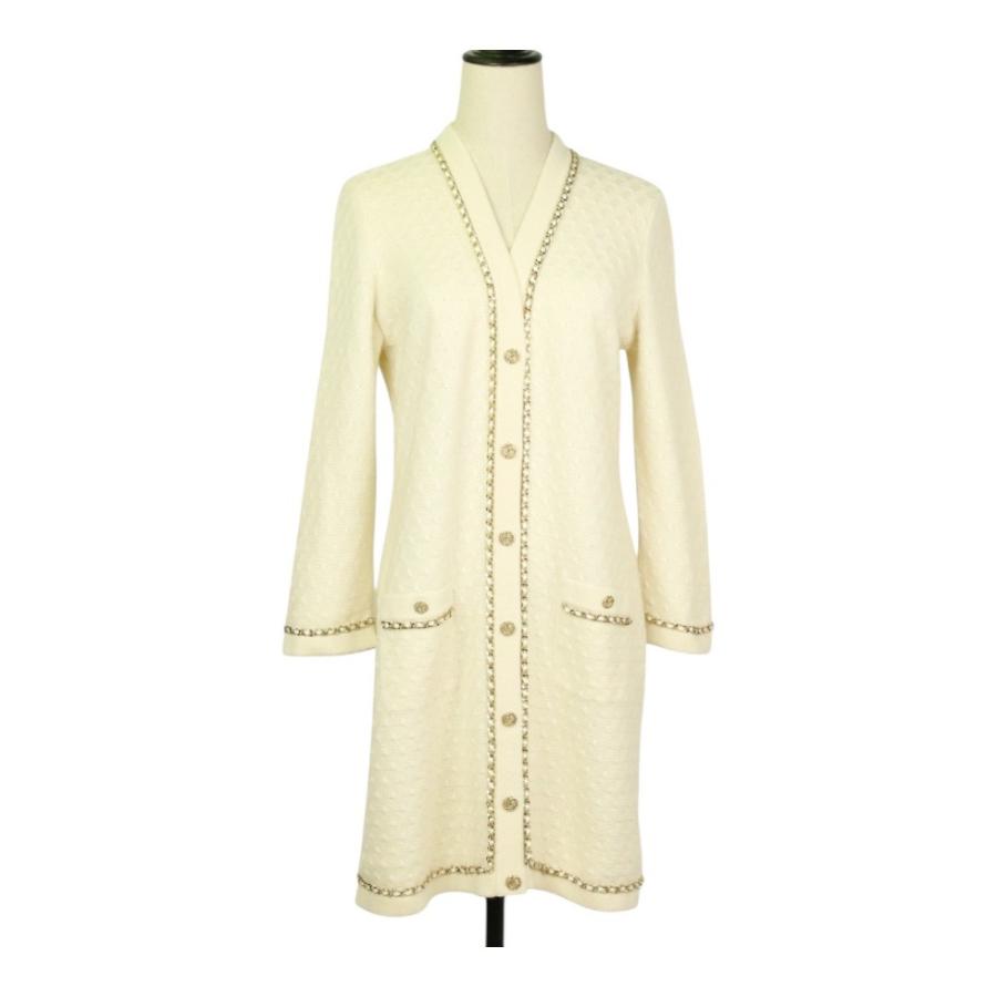 CHANEL（シャネル） 美品 23B CHANEL チェーン装飾 ココボタン 