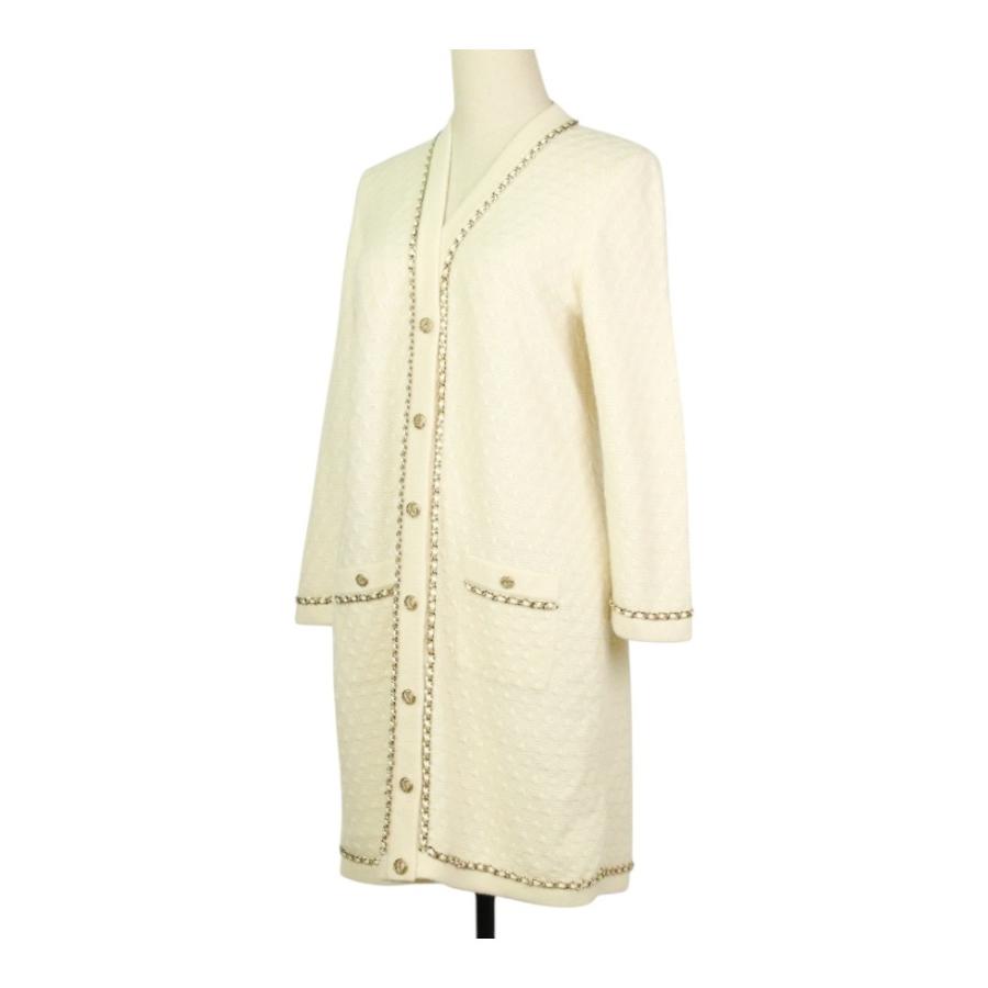 CHANEL（シャネル） 美品 23B CHANEL チェーン装飾 ココボタン  