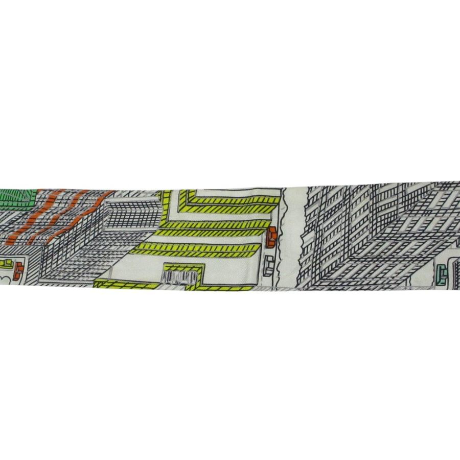 HERMES 良品 23AW エルメス ツイリー パンタンシティ シルク スカーフ  