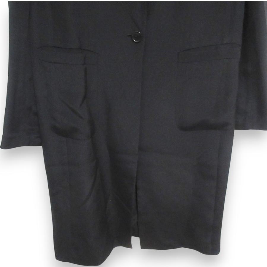 ESCADA（エスカーダ） 美品 シルク100％ ロングコート チェスター 