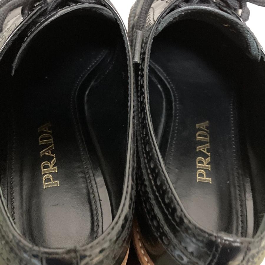 PRADA ウェーブソール ウィングチップシューズ PRADA（プラダ） 良品 ウェーブソール ウィングチップシューズ 1E935G