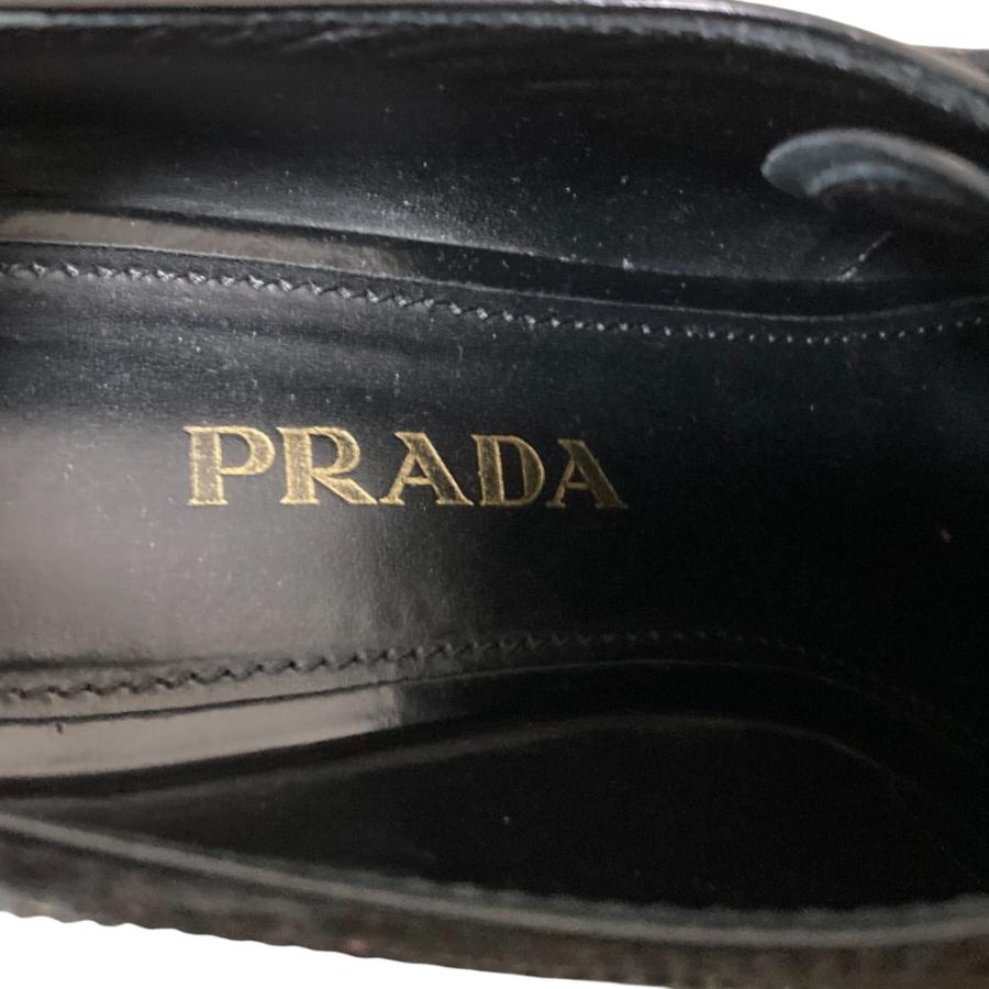 PRADA（プラダ） 良品 ウェーブソール ウィングチップシューズ 1E935G