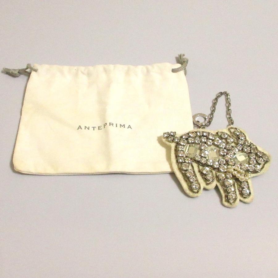 ANTEPRIMA（アンテプリマ） 良品 うさぎ ラビットモチーフ ビジュー