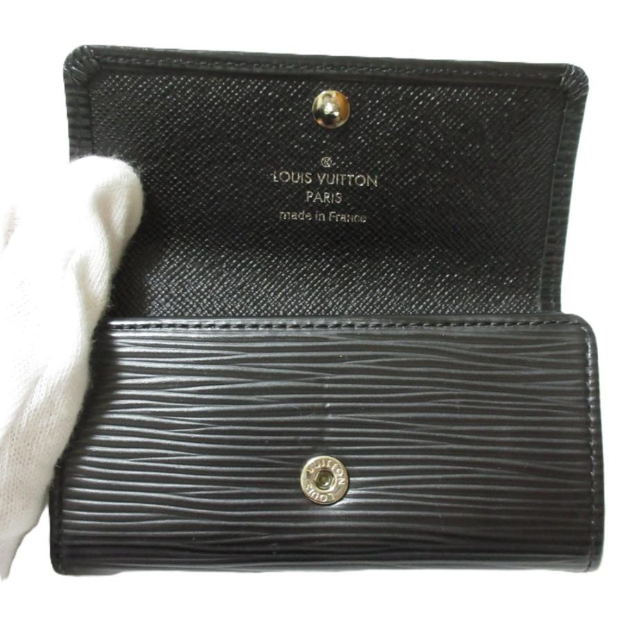 LOUIS VUITTON 美品 ルイヴィトン ミュルティクレ4 エピ 4連 キー  