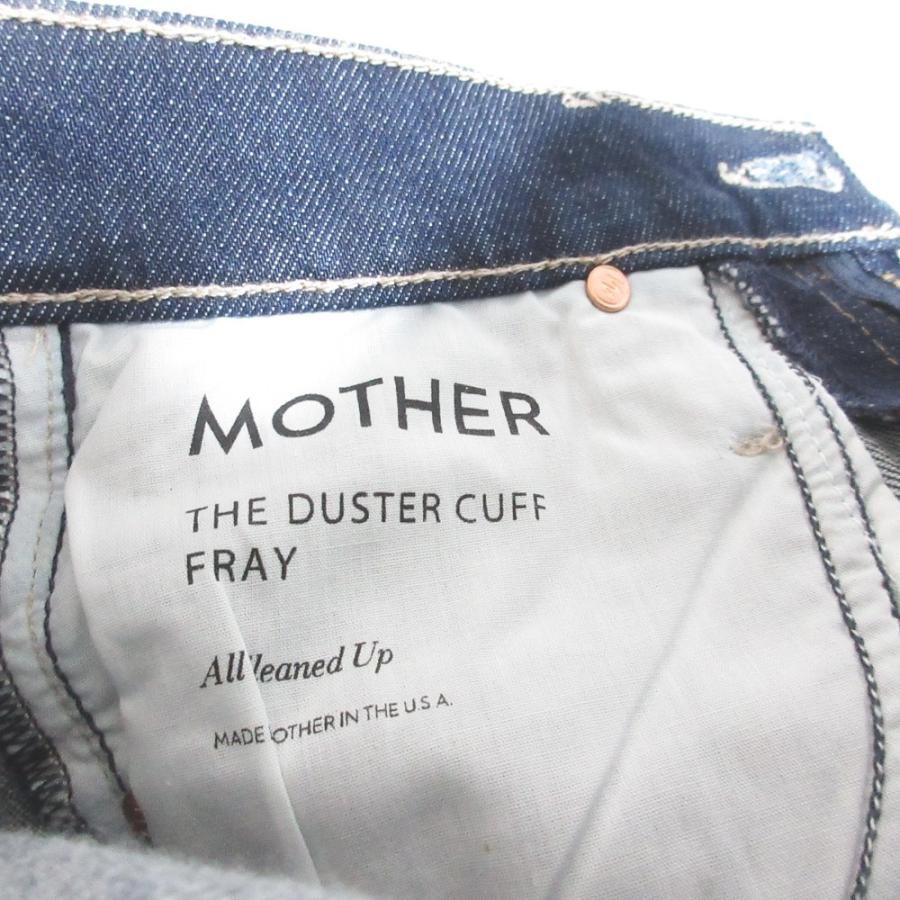 mother（マザー） 美品 ロンハーマン別注 THE DUSTER CUFF FRAY デニム
