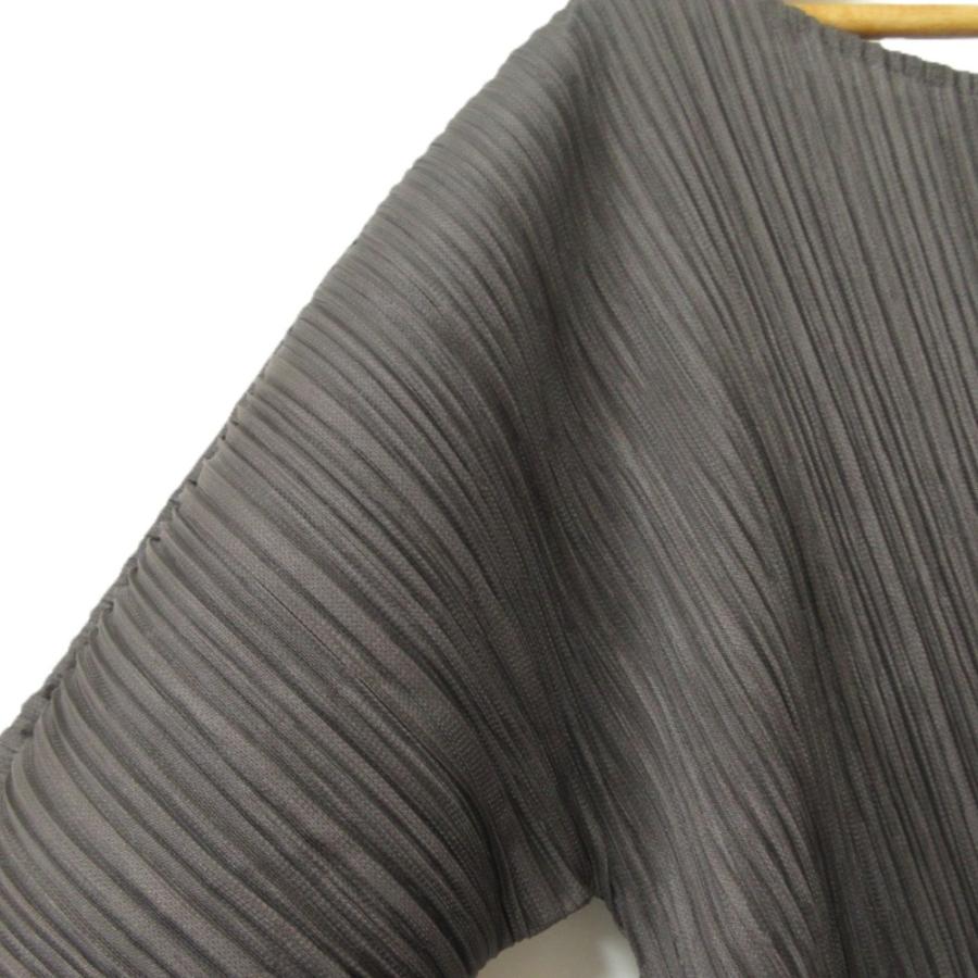 PLEATS PLEASE 美品 プリーツプリーズ 音符モチーフ 半袖 ひざ丈 
