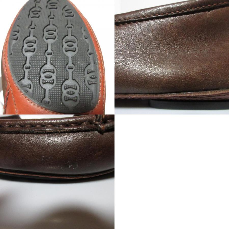 GUCCI（グッチ） 美品 レザー ホースビット ドライビングシューズ