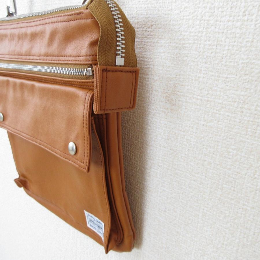 未使用級✨️ PORTER フリースタイル ショルダーバッグ ライトブラウン PORTER 良品 ポーター 吉田カバン フリースタイル ショルダー