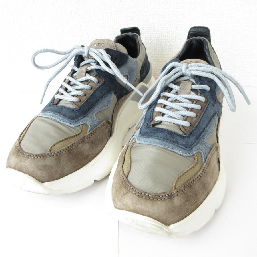 【即完売】D.A.T.E.×金子綾 別注 FUGA ダットスニーカー 24.5 Whim Gazette（ウィム ガゼット） 良品 22SS Whim Gazette D.A.T.E.