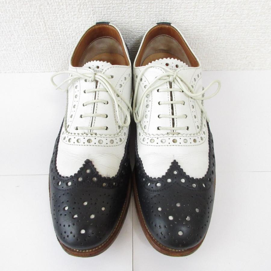 極美品church’sチャーチ　ウィングチップシューズ　レディース　37 中古)チャーチ/レディース/BURWOOD WG/バーウッド/総柄