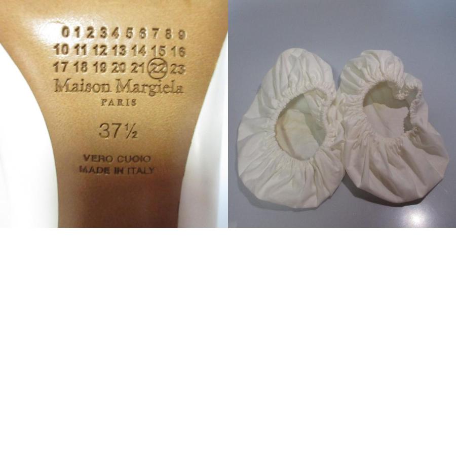 箱付き美品 メゾン マルジェラ レザー ミュール サボ サンダル